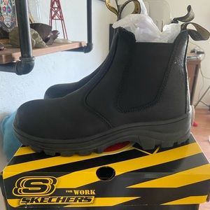 Skechers Women's Workshire - Jannit Composite-Toe Chelsea Work Boot